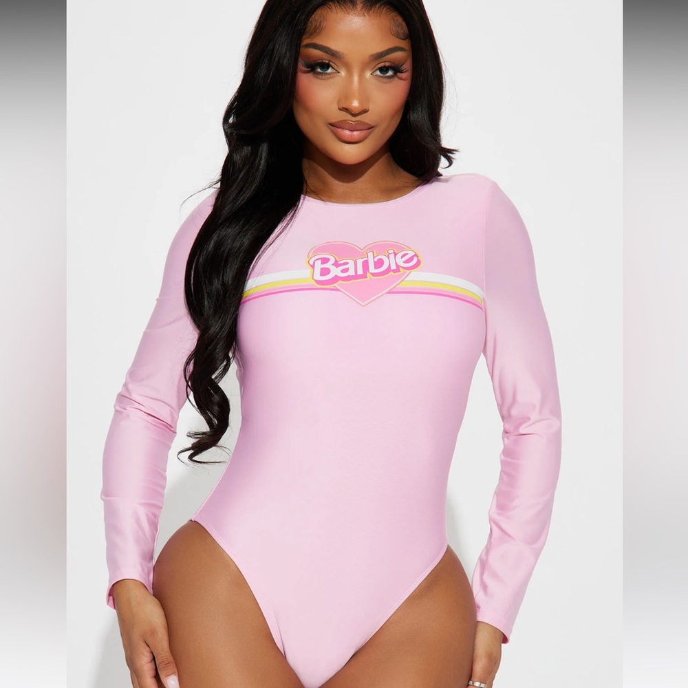 NWT never worn Barbie one piece fashion nova!